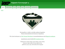 Tablet Screenshot of korvenpojat.fi